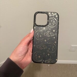 Velvet Caviar Iphone 16 Pro Max Night Sky Celestial iPhone Case Mag Safe Black